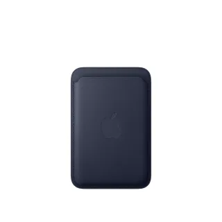 Apple - Wallet for mobile phone / credit card - MagSafe compatibility - microtwill, FineWoven - navy - for iPhone 12, 13, 14, 15, 16, 16e, 17, 17e, 18, Air
