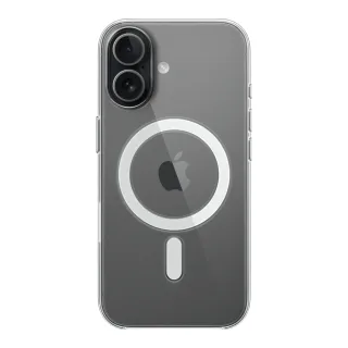 Apple - Protective cover for mobile phone - MagSafe compatibility - polycarbonate - clear - for iPhone 17