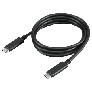 Lenovo - USB cable - USB-C (M) to USB-C (M) - 20 V - 5 A - 1 m - 4K support, USB Power Delivery (5A, 100W) - black - for ThinkPad T16 Gen 4 21QN
