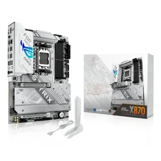 ASUS ROG STRIX X870-A GAMING WIFI - Motherboard - ATX - Socket AM5 - AMD X870 Chipset - USB4, USB 3.2 Gen 2, USB-C 3.2 Gen2, USB 3.2 Gen 1, USB-C 3.2 Gen 2x2 - Wi-Fi 7, 2.5 Gigabit LAN, Bluetooth - onboard graphics (CPU required) - HD Audio (8-channel)