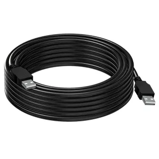 Lenovo - USB cable - USB 2.0 - 10 m - black - for ThinkCentre M75t Gen 2, M80q, ThinkSmart Hub 11H0, 11H1, 11H2, 11H3, ThinkSmart Hub 500