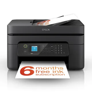 Epson WorkForce WF-2930DWF 2930DWF WF2930DWF 2930DWF WF2930 2930 - Multifunction printer - colour - ink-jet - 216 x 297 mm (original) - A4/Letter (media) - up to 10 ppm (printing) - 100 sheets - 33.6 Kbps - USB 2.0, Wi-Fi(n)