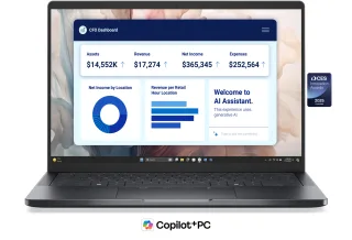 Dell Pro 14 Premium PA14250 - Copilot+ PC - Intel Core Ultra 5 - 236V / up to 4.7 GHz - Intel Evo vPro Enterprise Platform - Win 11 Pro - Arc Graphics 130V - 16 GB RAM - 512 GB SSD NVMe, TLC, Class 35 - 14" IPS 1920 x 1200 (Full HD Plus) - Wi-Fi 7 - magnetite - BTS - with 3 Years ProSupport