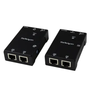 Startech HDMI Over CAT5e / CAT6 Extender with Power Over Cable - 165 ft (50m) HDMI Video/Audio Over Dual Ethernet Cable Extender (ST121SHD50)