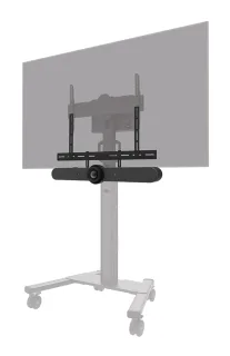 Neomounts AV30-500BL - Mounting kit (mount bracket) - for video bar - universal - black - screen size: 43"-110" - VESA-mountable