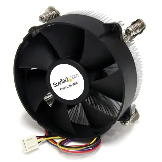 Startech 95mm CPU Cooler Fan with Heatsink for Socket LGA1156/1155 - w/ Pulse Width Modulation (PWM) (FAN1156PWM)