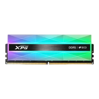 Adata Lancer Neon AX5U8000C3816G-DCLANRSG 32GB (2 x 16GB) U-DIMM DDR5 System Memory, 8000MHz, CL38, 1.45v, Silver RGB Eco  Using Eco-Friendly Material