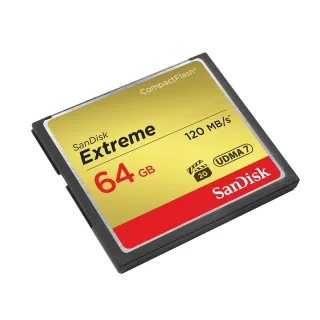 SanDisk Extreme - Flash memory card - 64 GB - 567x - CompactFlash