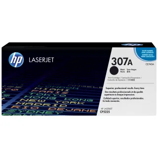 TONER CARTRIDGE 307A BLACK CE740A HP COLOR LASERJET