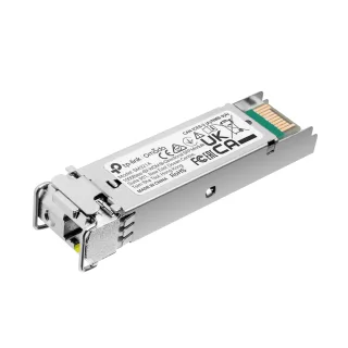 TP-Link TL-SM321A V3 - SFP (mini-GBIC) transceiver module - 1GbE - 1000Base-BX - LC/UPC single-mode - up to 20 km - 1310 (RX) / 1550 (TX) nm