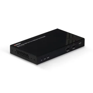 Lindy 38389 150M CAT.6 HDMI 4K60 IR RS-232 Audio Hdbaset KVM Extender Recei