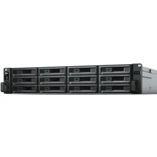 Synology RX1223RP Expansion Unit - Storage enclosure - 12 bays (SATA) - rack-mountable - 2U - for Synology HAT5300, RKS-02, SAT5210
