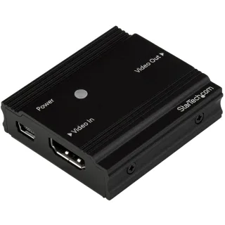 Startech 115 ft. (35 m) 4K HDMI Extender - HDMI Extender - Up To 4K60 - Amplifier/Booster - HDMI to HDMI Booster (HDBOOST4K) - Video/audio extender - HDMI - up to 35 m