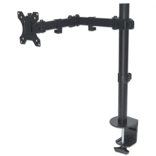 Manhattan 461542 TV/Monitor Desk Mount Full- Motion 27" Clamp 100X100MM