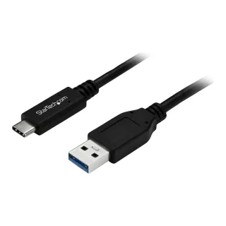 StarTech USB to USB C Cable - 1m / 3 ft - 5Gbps - USB A to USB C - USB Type C - USB Cable Male to Male - USB C to USB (USB315AC1M) - USB cable - USB (M) to USB-C (M) - USB 3.0 - 1 m - black - for P/N: HB30A3A1CST, HB30C3A1CST, HB30C5A2CSC, HB30C5A2CST, HBS304A24A, MST30C2HDPPD