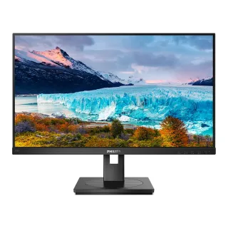 Philips S-line 275S1AE - LED monitor - 27" - 2560 x 1440 QHD @ 75 Hz - IPS - 250 cd/m² - 1000:1 - 4 ms - HDMI, DVI-D, DisplayPort - speakers - black texture