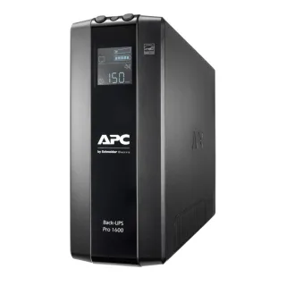 APC Back-UPS Pro BR1600MI - UPS - AC 230 V - 960 watt - 1600 VA - USB - output connectors: 8 - black