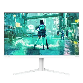 Philips Evnia 3000 24M2N3201PL - LED monitor - 24" (23.8" viewable) - 1920 x 1080 Full HD (1080p) @ 260 Hz - Fast IPS - 1000:1 - HDR10 - 0.3 ms - HDMI, DisplayPort - white