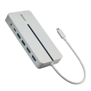 Lindy 43360 Dst-mx Duo USB-C Mini Laptop/Macbook Docking Station