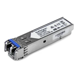 Startech Cisco GLC-LH-SMD Compatible SFP Module, 1000BASE-LX/LH, 1GbE Single Mode (SMF) Fiber Optic Transceiver, 1GE Gigabit Ethernet SFP, LC Connector, 10km, 1310nm, DDM, Firepower - Lifetime Warranty (GLCLHSMDST) - SFP (mini-GBIC) transceiver module (equivalent to: Cisco GLC-LH-SMD) - 1GbE - 1000Base-LX, 1000Base-LH - LC - up to 10 km - 1310 nm - for P/N: IES101G2SFPW, IES101GP2SFW