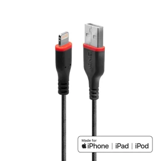 Lindy 31293 3M Reinforced USB Type a to Light Charging Cable