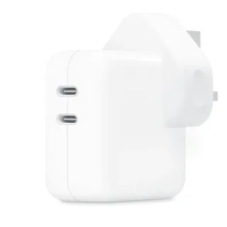 Apple - Power adapter - 35 Watt - 2 output connectors (USB-C) - United Kingdom
