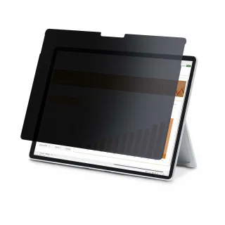 Startech 4-Way 12.3in Surface Pro 4/5/6/7/7+ Privacy Screen Filter, Portrait/Landscape, Touch-Enabled, +/- 30 Deg. View, Blue Light Reduction, Matte Finish - Notebook privacy filter (horizontal) - adhesive - 12.3" - black
