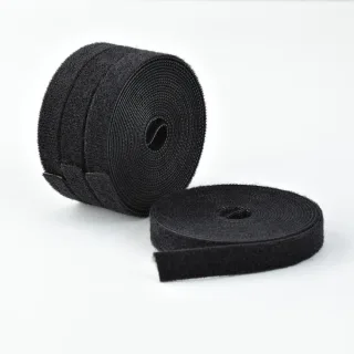 Startech - Hook & loop fastener - 4.6 m - black (pack of 4)