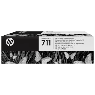 HP 711 - Black, yellow, cyan, magenta - printhead