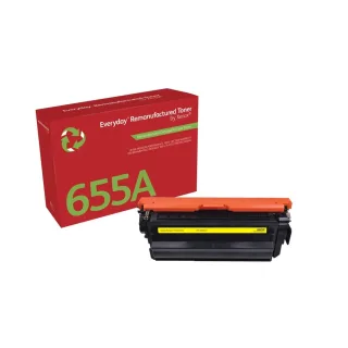 Xerox 006R04345 Everyday Yellow Toner Compatible with Hp 655A (CF452A)