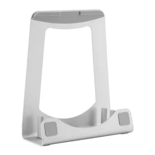 Startech Laptop Stand, 2-in-1 Laptop Riser Stand or Vertical Stand, Ideal for Ultrabooks & MacBook Pro/Air up to 15", Ergonomic Angled Notebook Holder for Office Desk, Silver, Aluminum - Elevated Laptop Stand - Notebook stand - desktop - 11" - 15" - silver