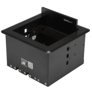 Startech Conference Table Cable Management Box - Table Top - Conference Room AV - Conference Table Connectivity Box (BOX4CABLE)