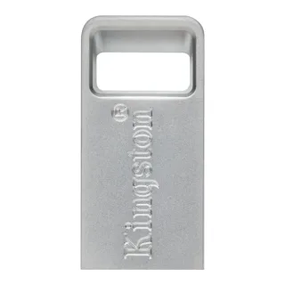 Kingston DTMC3G2/64GB 64GB DataTraveler Micro USB Flash Drive, USB 3.2, Metal Casing, Up to 200MB/s