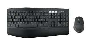 Logitech MK850 Performance - Keyboard and mouse set - wireless - Bluetooth, 2.4 GHz - QWERTY - UK