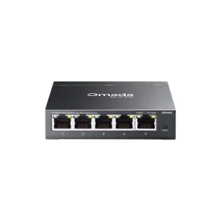 TP-Link Omada ES205G V1 - Switch - Managed - 5 x 10/100/1000Base-T - desktop, wall-mountable