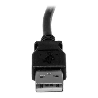 StarTech 1m USB 2.0 A to Right Angle B Cable Cord - 1 m USB Printer Cable - Right Angle USB B Cable - 1x USB A (M), 1x USB B (M) (USBAB1MR)