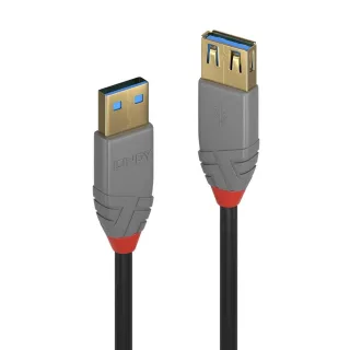 Lindy 36763 3M USB 3.0 Type a Extension Cbl Anthra Line