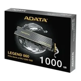Adata Legend 860 (SLEG-860-1000GCS) 1TB NVMe SSD, PCIe Gen4, M.2 Interface, 2280, Read 5000 MB/s, Write 3000 MB/s, Heatsink 5 Year Warranty