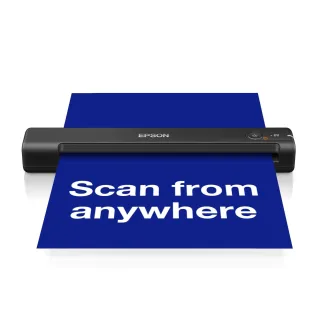 Epson WorkForce ES-50 - Sheetfed scanner - Contact Image Sensor (CIS) - A4 - 600 dpi x 600 dpi - up to 300 scans per day - USB 2.0