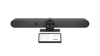 Logitech - Video conferencing kit (Logitech Tap IP, Logitech Rally Bar) - Zoom Certified, Certified for Microsoft Teams, RingCentral Certified - graphite - power adapter included