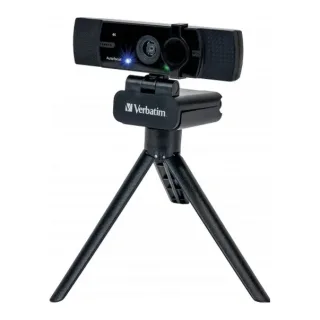 Verbatim AWC-03 Ultra HD 4K Autofocus Webcam with Dual Microphone
