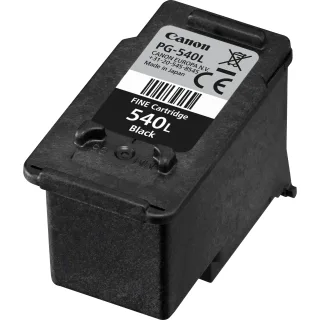 Canon PG-540L - 11 ml - L size - black - original - ink cartridge - for PIXMA MG3250, MG3550, MG3650, MG4250, MX395, MX455, MX475, MX525, MX535, TS5150, TS5151