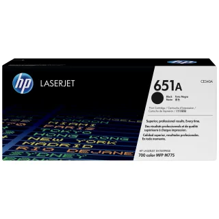 HP 651A - CE340A - 1 x Black - Toner cartridge