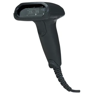 Manhattan 177672 Long Range Ccd Barcode Scanner- USB 500MM Scan Width Black