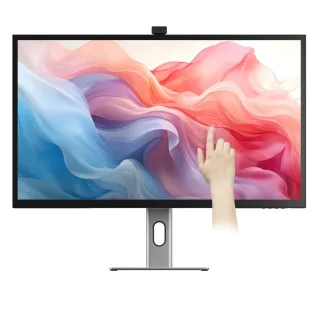 32in Touch Screen 4K USB-C Hub Monitor W/Power Delivery/Web Cam