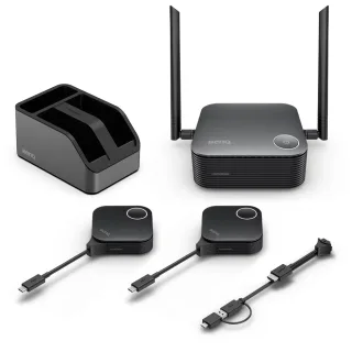 BenQ InstaShow WDC25 - For Huddle & Large Rooms - video conferencing kit (InstaShow receiver, 2 InstaShow buttons)