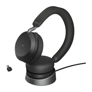 JABRA EVOLVE2 75 LINK380C MS STEREO STAND BLACK