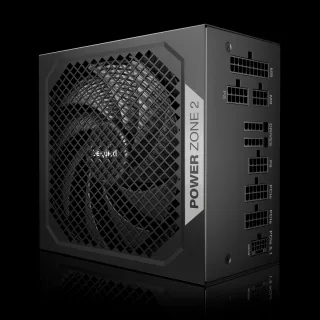 be quiet! Power Zone 2 850W PSU - 80 PLUS Platinum, Semi-Passive Cooling, Pure Wings 3 Fan, PCIe 5.1/ATX 3.1 Compatibility, 10-Year Warranty