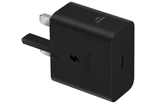 Samsung EP-T2510 - Power adapter - 25 watt - 3 A - SFC, PD 3.0 (USB-C) - on cable: USB-C - black