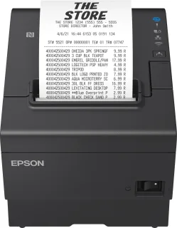 Epson C31CJ57112 TM-T88VII (112): USB Ethernet Serial Ps Black
